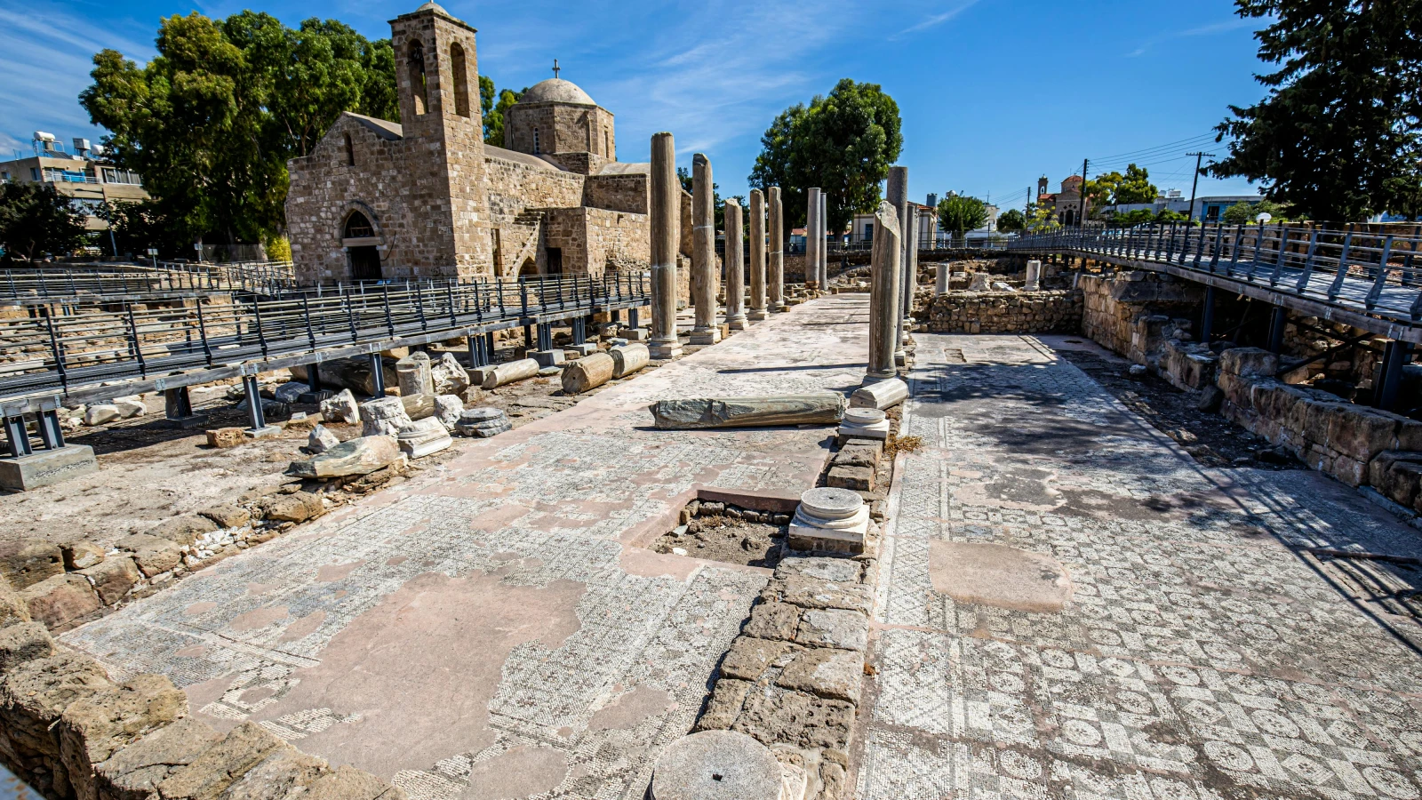 Agia Kyriaki church Paphos easy to reach by rental car