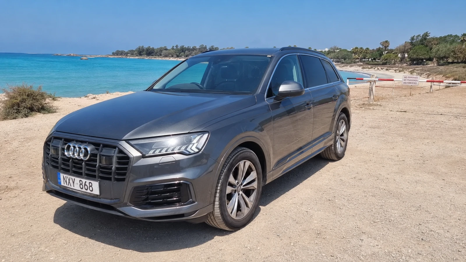 Audi Q7 SUV hire for Akamas and Troodos road trips from Paphos